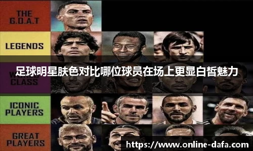 足球明星肤色对比哪位球员在场上更显白皙魅力